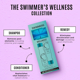 Malibu C Swimmers Wellness Remedy crystals in hand