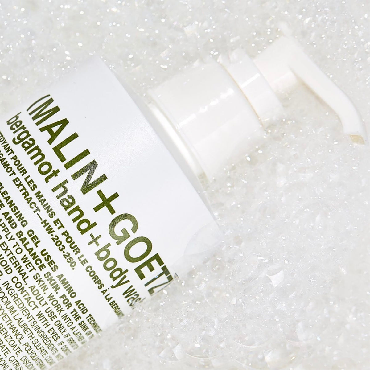 MALIN+GOETZ Bergamot Hand + Body Wash 8.5 fl oz bottle with pump