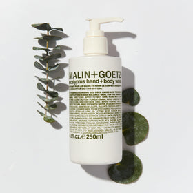 MALIN+GOETZ Eucalyptus Hand + Body Wash packaging