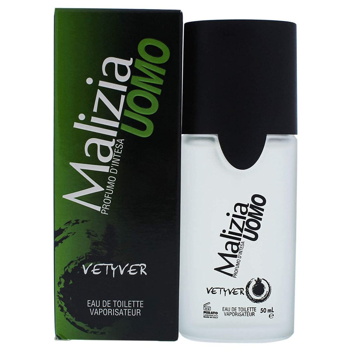 Malizia Vetyver Uomo Eau de Toilette Spray 1.7oz front view