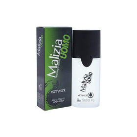 Malizia Vetyver Uomo Eau de Toilette Spray packaging side view