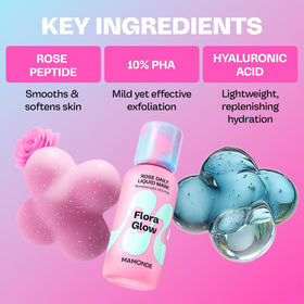 MAMONDE Flora Glow Rose Daily Liquid Face Mask ingredients list