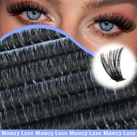 Mamzy Luxe Lash Clusters with applicator tool