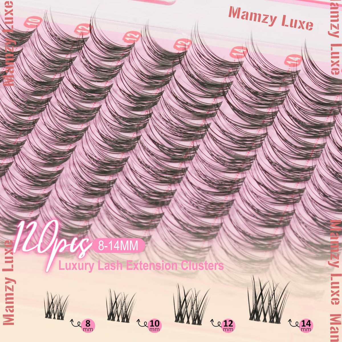 Mamzy Luxe lash glue bond and seal included