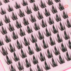 Mamzy Luxe Manga Lash Clusters demonstrating versatility for makeup