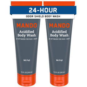 Mando Body Wash 2pk 8.5 oz Mt Fuji front view