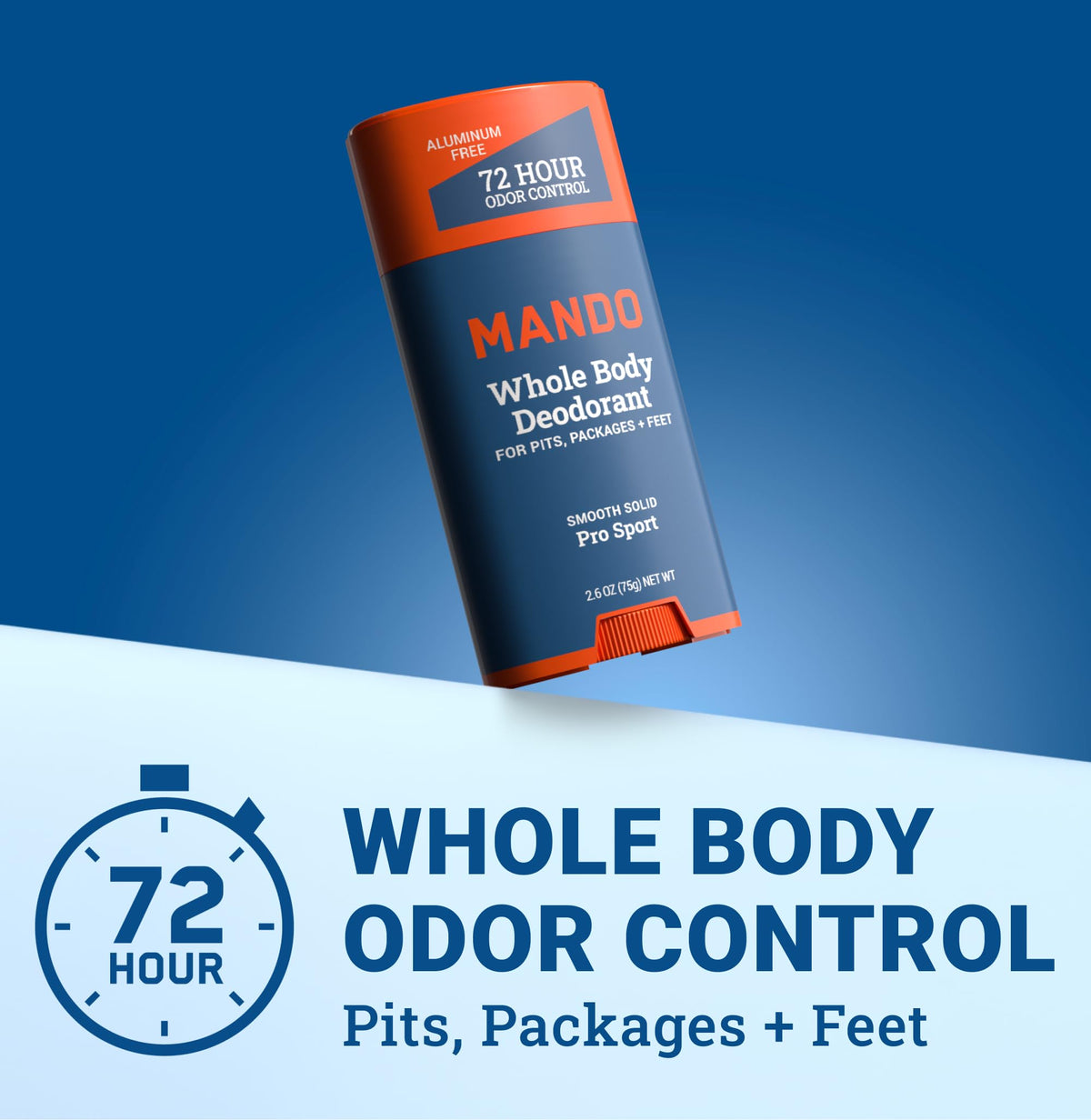 Mando Whole Body Deodorant cream texture close-up