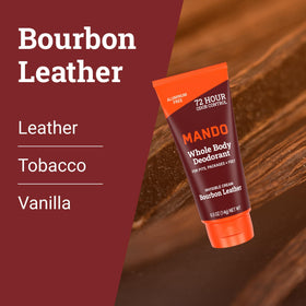 Mando Whole Body Deodorant cream texture close-up