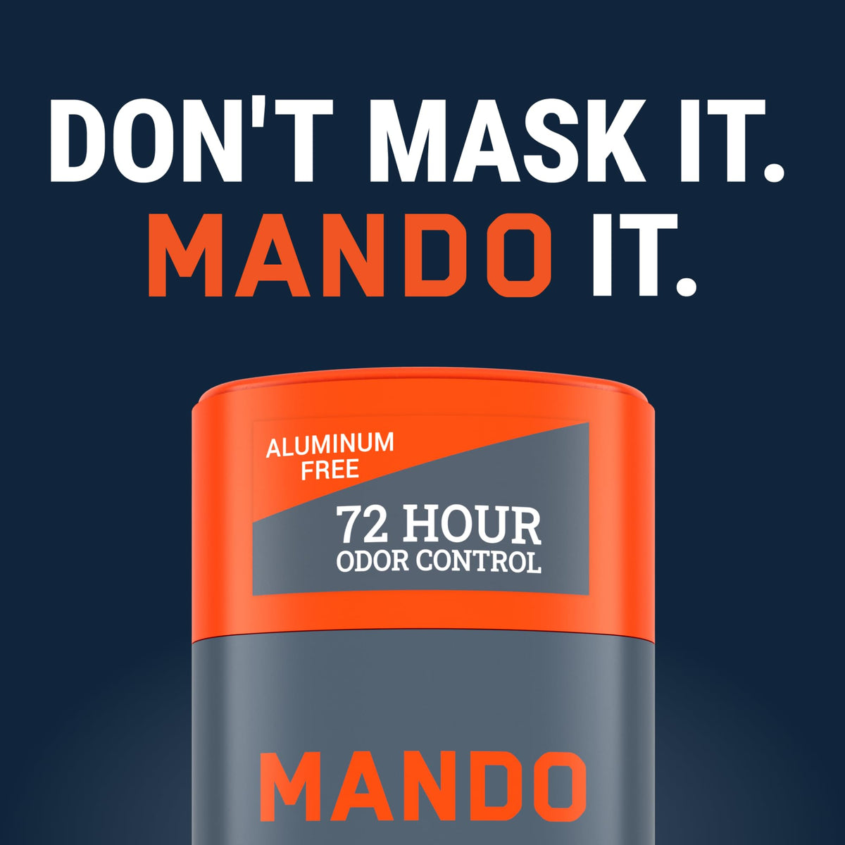 Mando Whole Body Deodorant Cream Tube and Solid Stick together