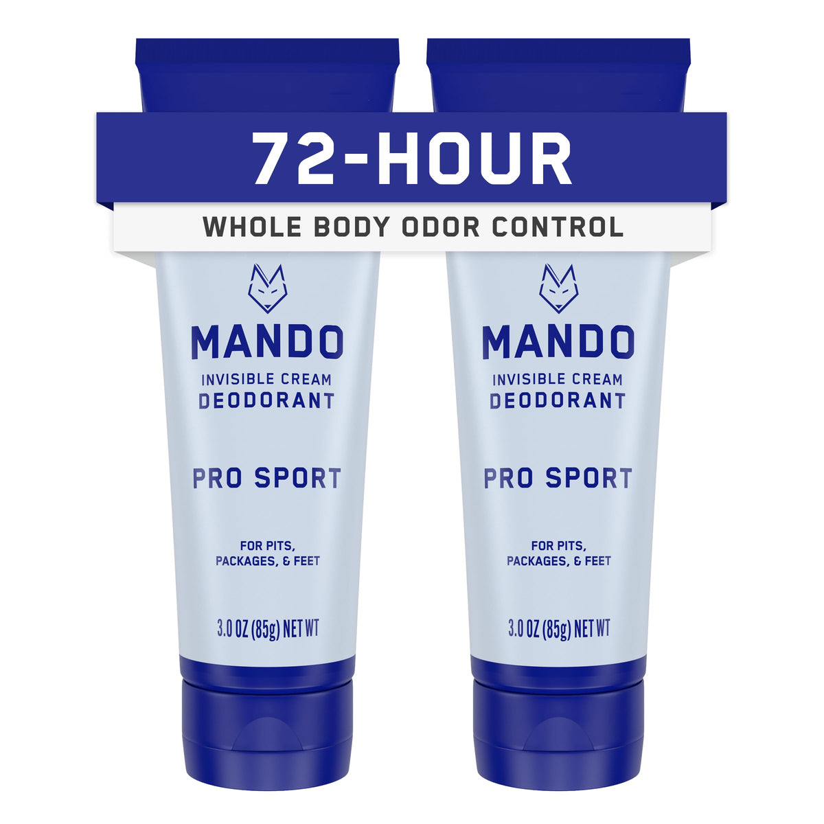 Mando Whole Body Deodorant for Men 3 oz front view
