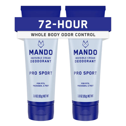 Mando Whole Body Deodorant for Men 3 oz front view