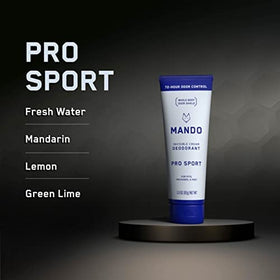 Mando Whole Body Deodorant for Men 3 oz side view