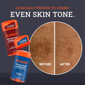 Mando Whole Body Deodorant for Men ingredients list