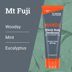 Mando Whole Body Deodorant for Men lifestyle scene