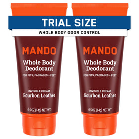 Mando Whole Body Deodorant mini cream tube front view