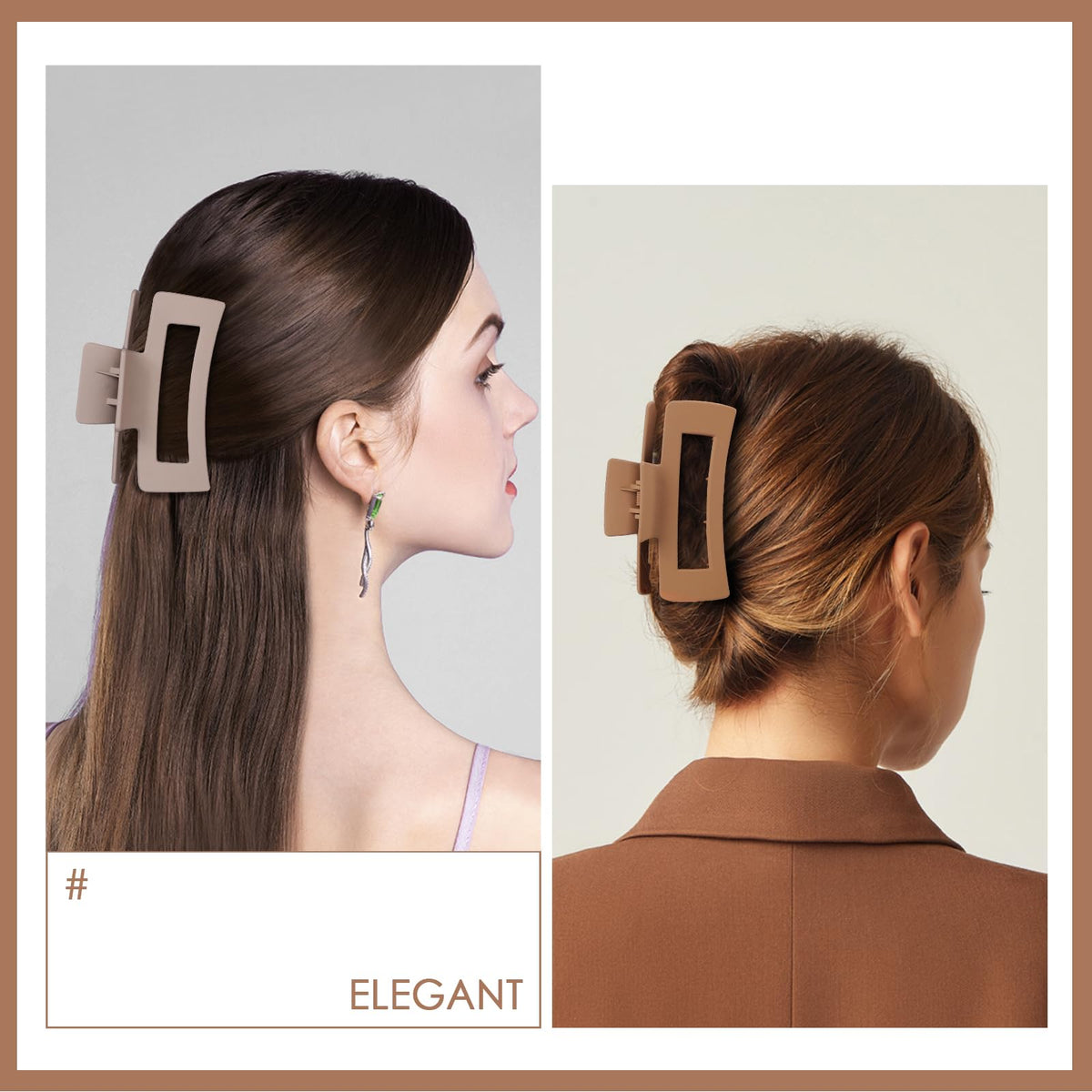 Mandydov Hair Claw Clip packaging front view