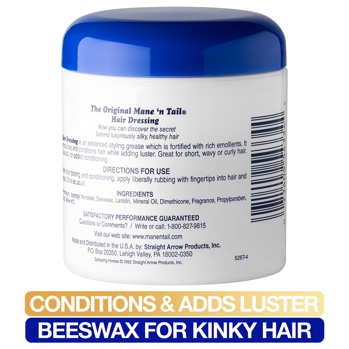 Mane 'n Tail Hair Dressing 5.5oz application on curly hair