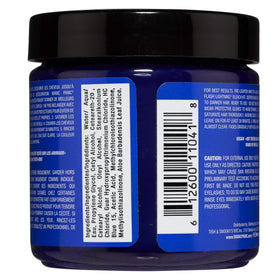 MANIC PANIC Blue Moon hair dye tub with vibrant blue colour