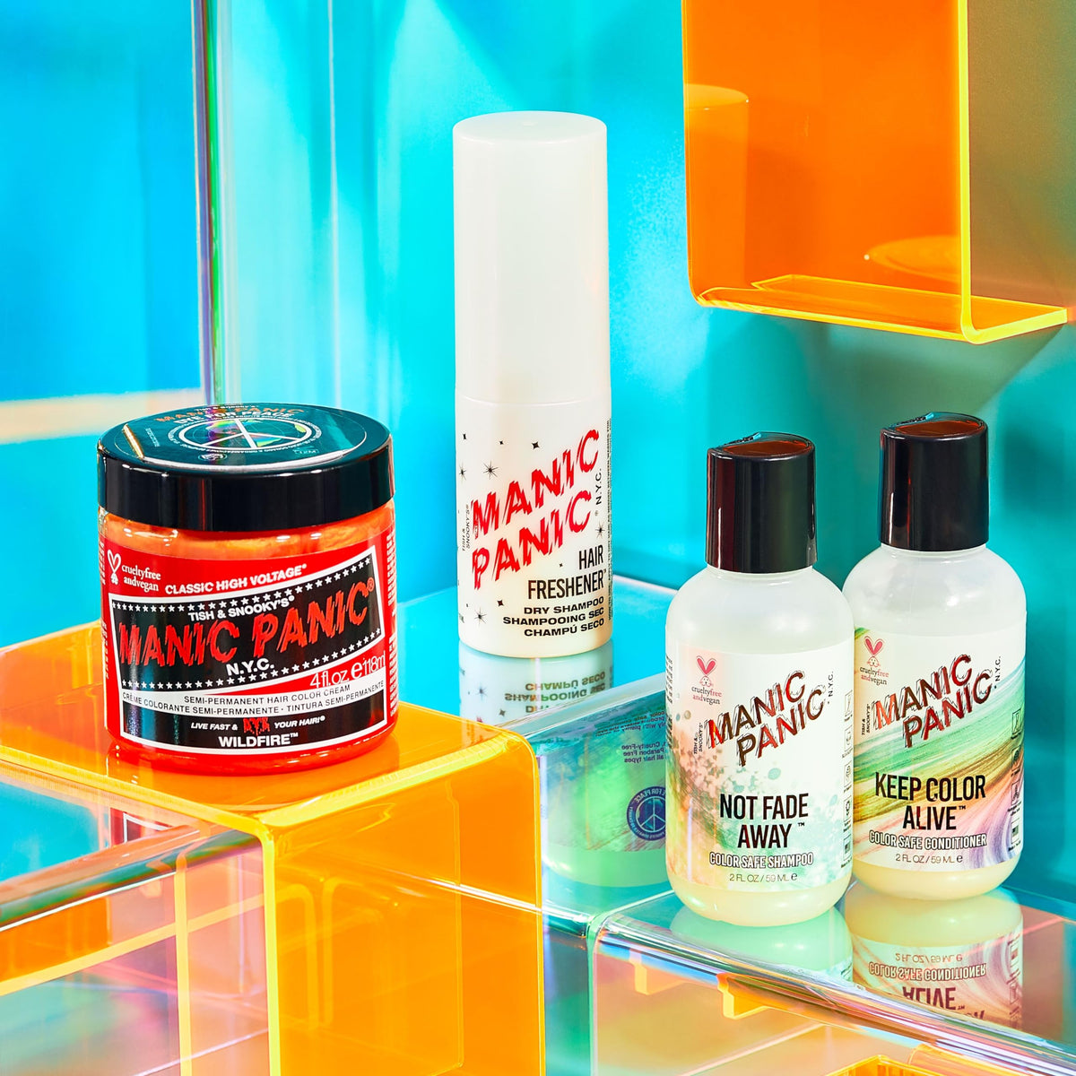 MANIC PANIC Classic Wildfire Hair Colour resealable tub