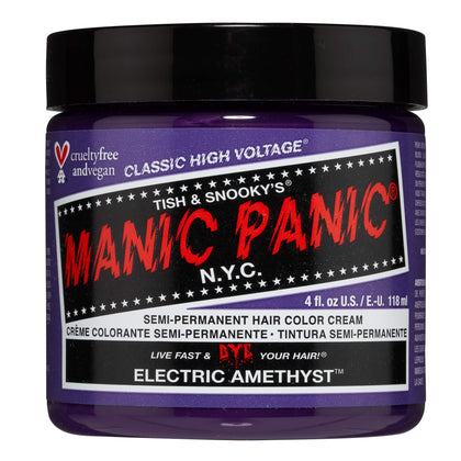 MANIC PANIC Electric Amethyst Hair Color 4oz front view