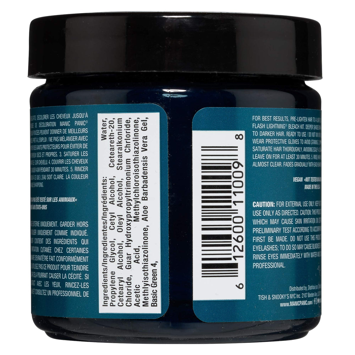 MANIC PANIC Enchanted Forest hair dye creamy texture