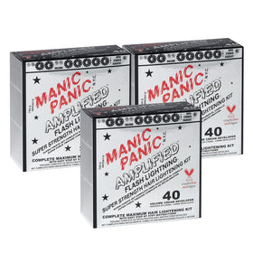 MANIC PANIC Flash Lightning Hair Bleach Kit front view with packaging
