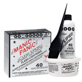 MANIC PANIC Flash Lightning Hair Bleach Kit in lifestyle setting