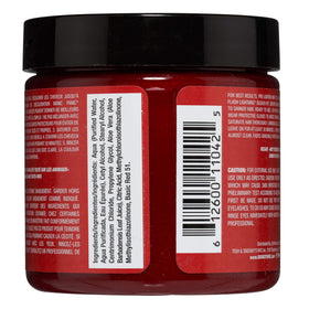 MANIC PANIC Vampire's Kiss hair dye packaging with vibrant red colour