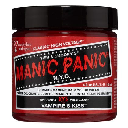 MANIC PANIC Vampire's Kiss semi-permanent hair colour 4oz front view