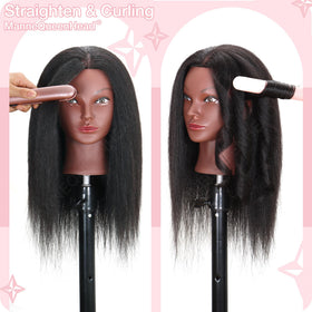 MannequeenHead mannequin head used for braiding practice