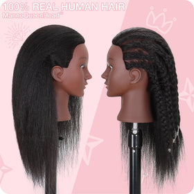 MannequeenHead mannequin head with stand and tools pack