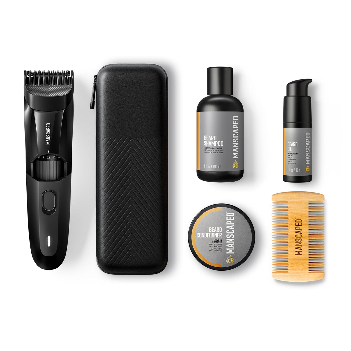 MANSCAPED The Beard Hedger Advanced Kit packaging front view