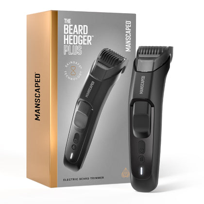 MANSCAPED The Beard Hedger PLUS front view with adjustable length slider