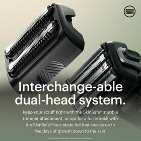 MANSCAPED The Chairman electric shaver LED spotlight feature