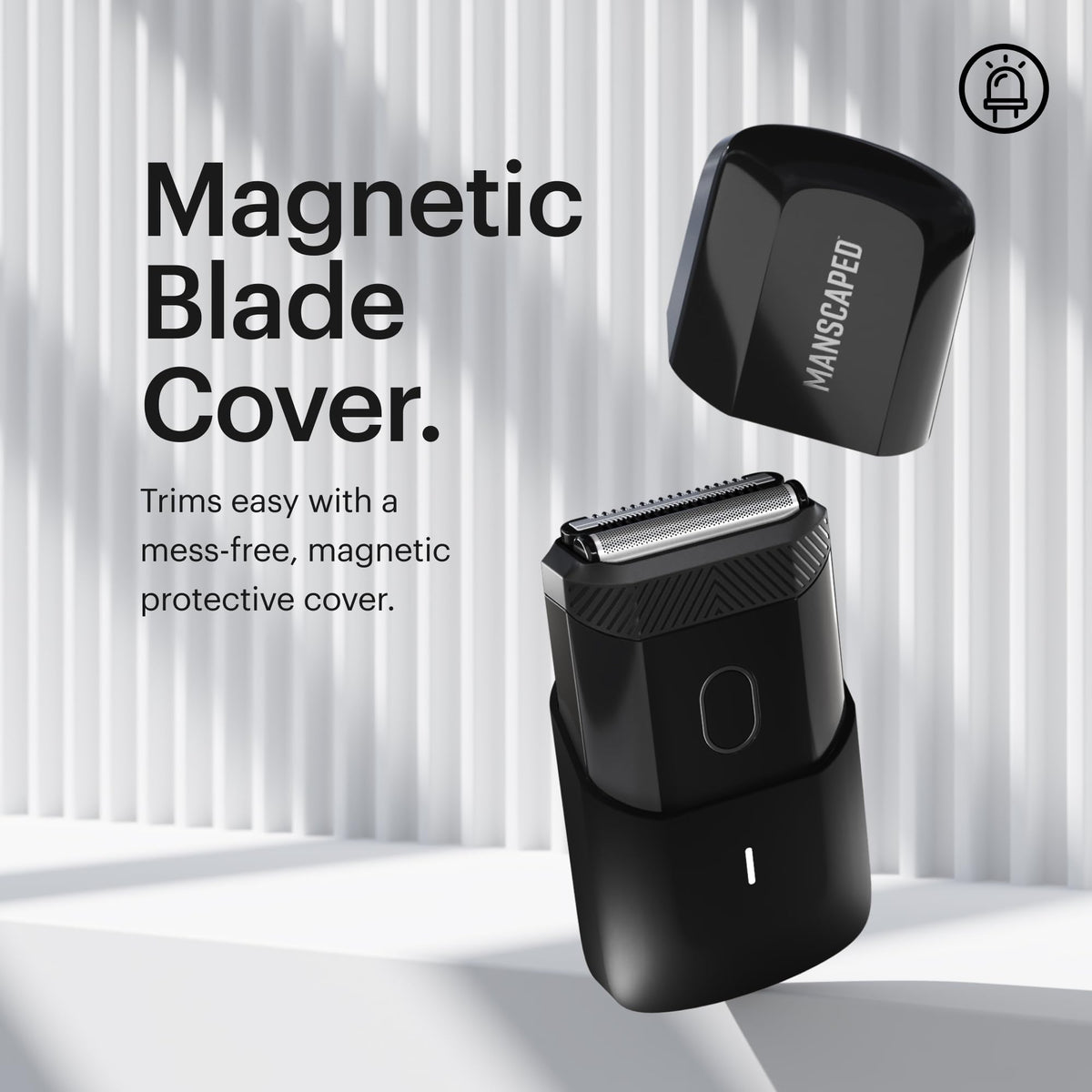 MANSCAPED The Handyman Compact Face Shaver in bathroom setting