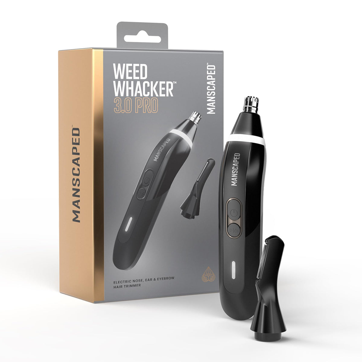 MANSCAPED Weed Whacker 3.0 PRO front view with LED spotlight
