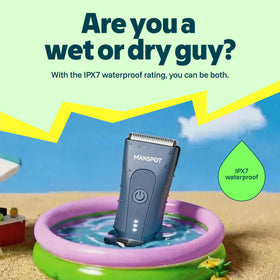 MANSPOT Groin & Body Hair Trimmer packaging