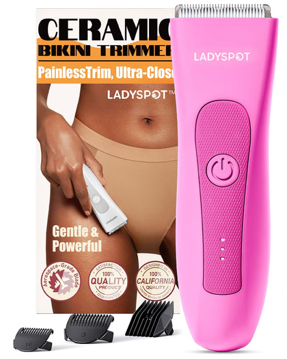 MANSPOT LADYSPOT™ Pubic Hair Trimmer front view
