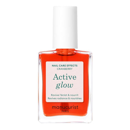 Manucurist Active Glow Cranberry Nail Concealer Polish front view