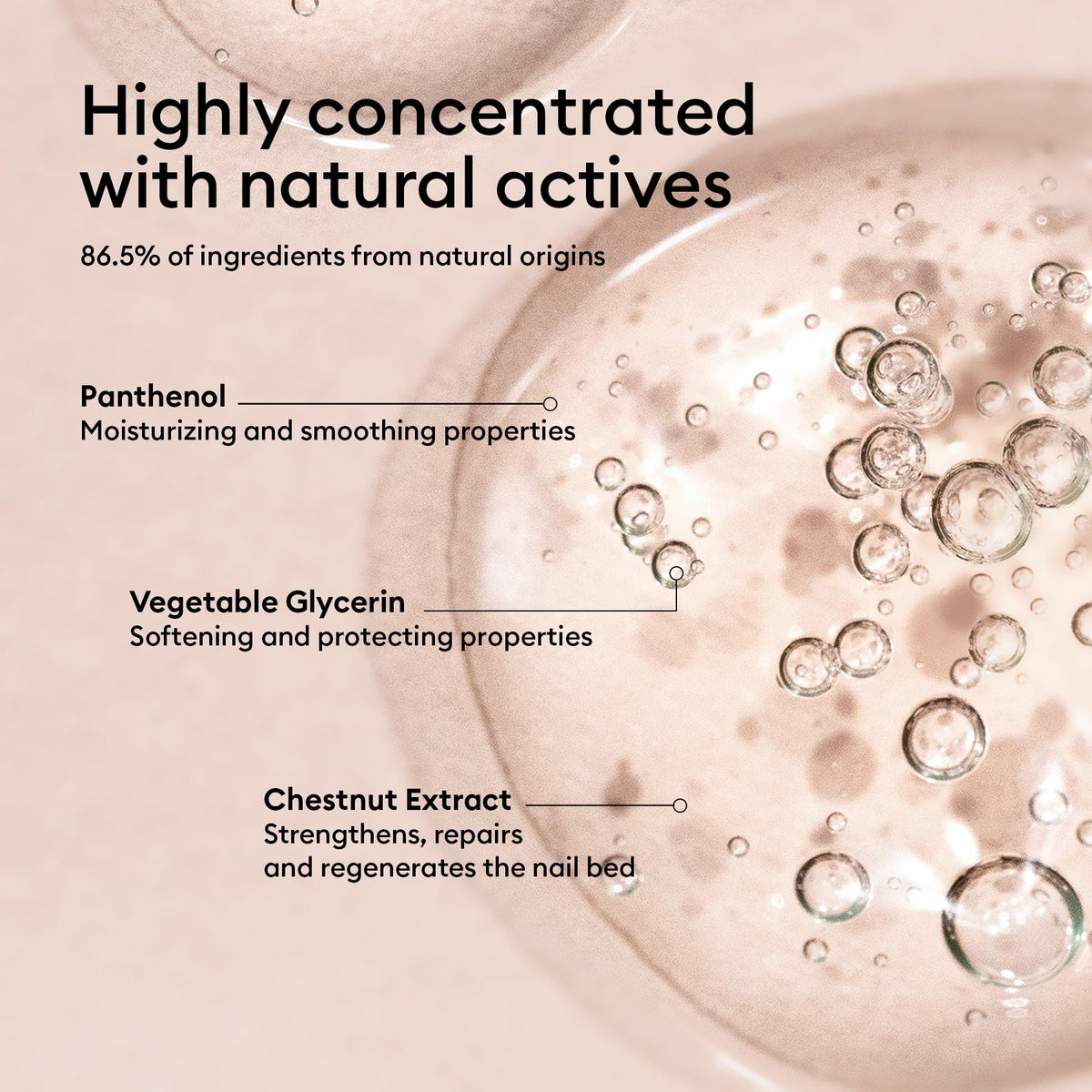 Manucurist Complete Serum application on nails