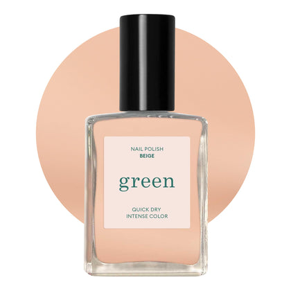 Manucurist Green Beige Natural Nail Polish front view