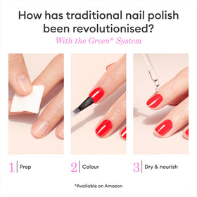 Manucurist Green Blossom Nail Polish packaging