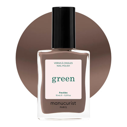 Manucurist Green Freckles Nail Polish 14ml bottle front view