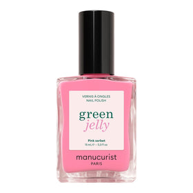 Manucurist Green Jelly Nail Polish Pink Sorbet front view