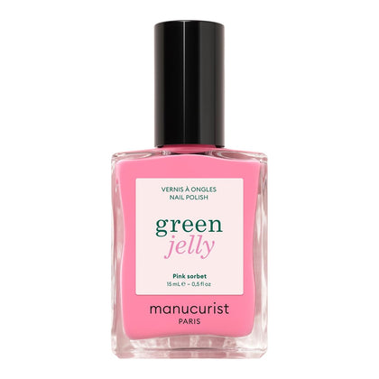 Manucurist Green Jelly Nail Polish Pink Sorbet front view