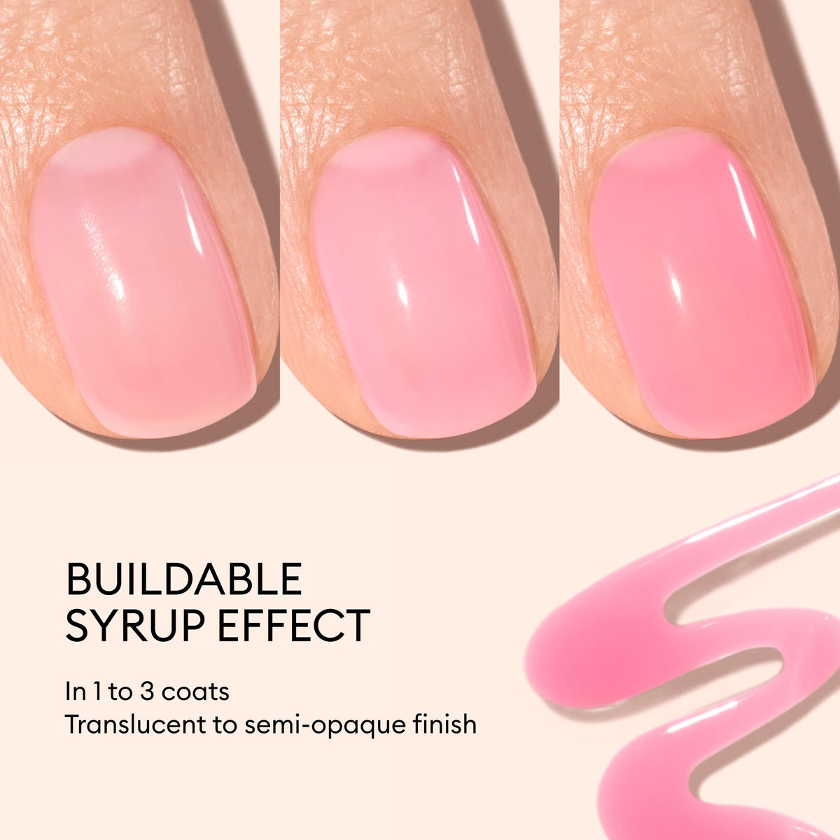 Manucurist Green Jelly Nail Polish Pink Sorbet packaging