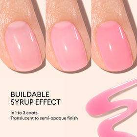 Manucurist Green Jelly Nail Polish Pink Sorbet packaging