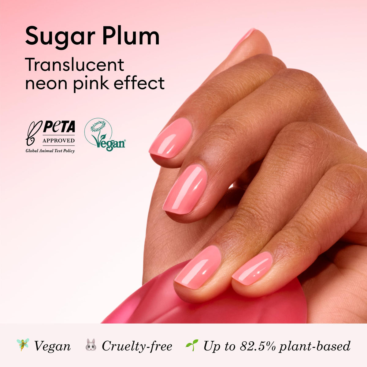 Manucurist Green Jelly Nail Polish Sugar Plum bottle with label