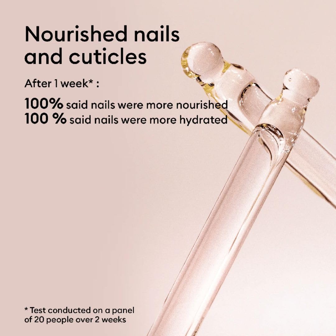 Manucurist Green Oil Nail & Cuticle Oil application on nails