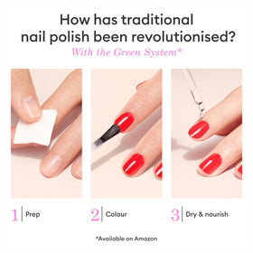 Manucurist Green Shell Beige Pink Nail Polish packaging